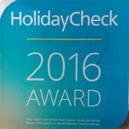 HolidayCheck Award 2016